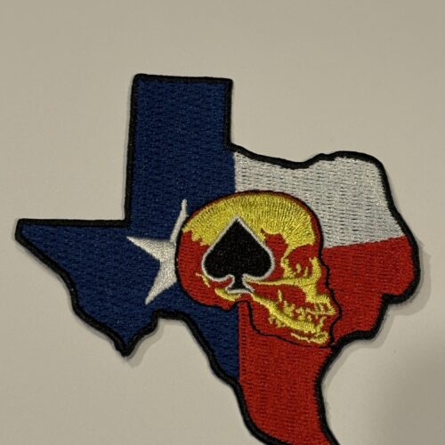 Texas Shape with Skully